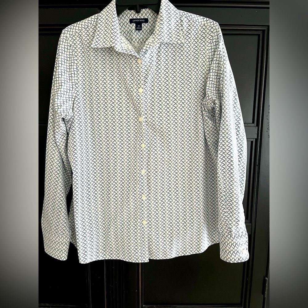 Lands End button down shirt